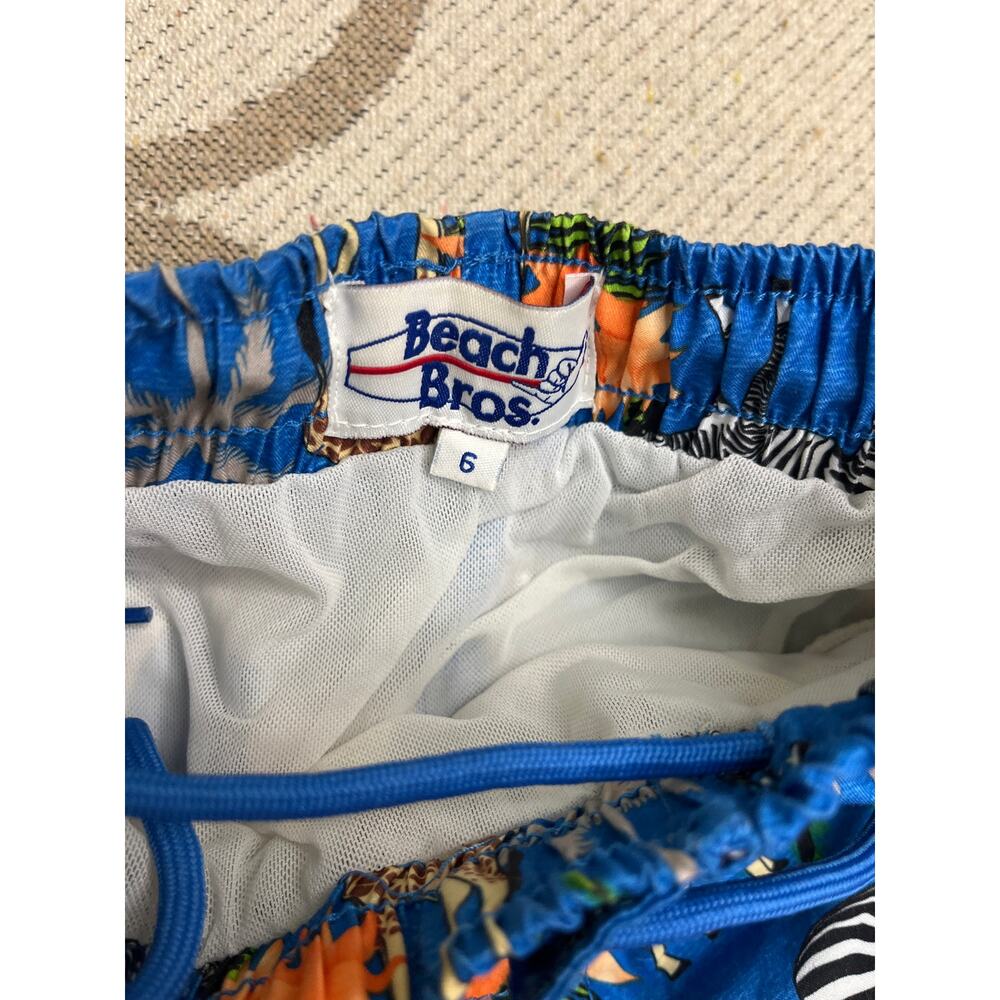 Beach Bros safari swim shorts, size 6 - Picture 3 of 7